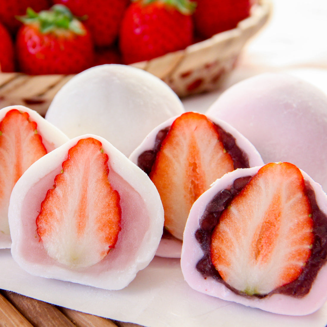 いちご大福販売開始しました