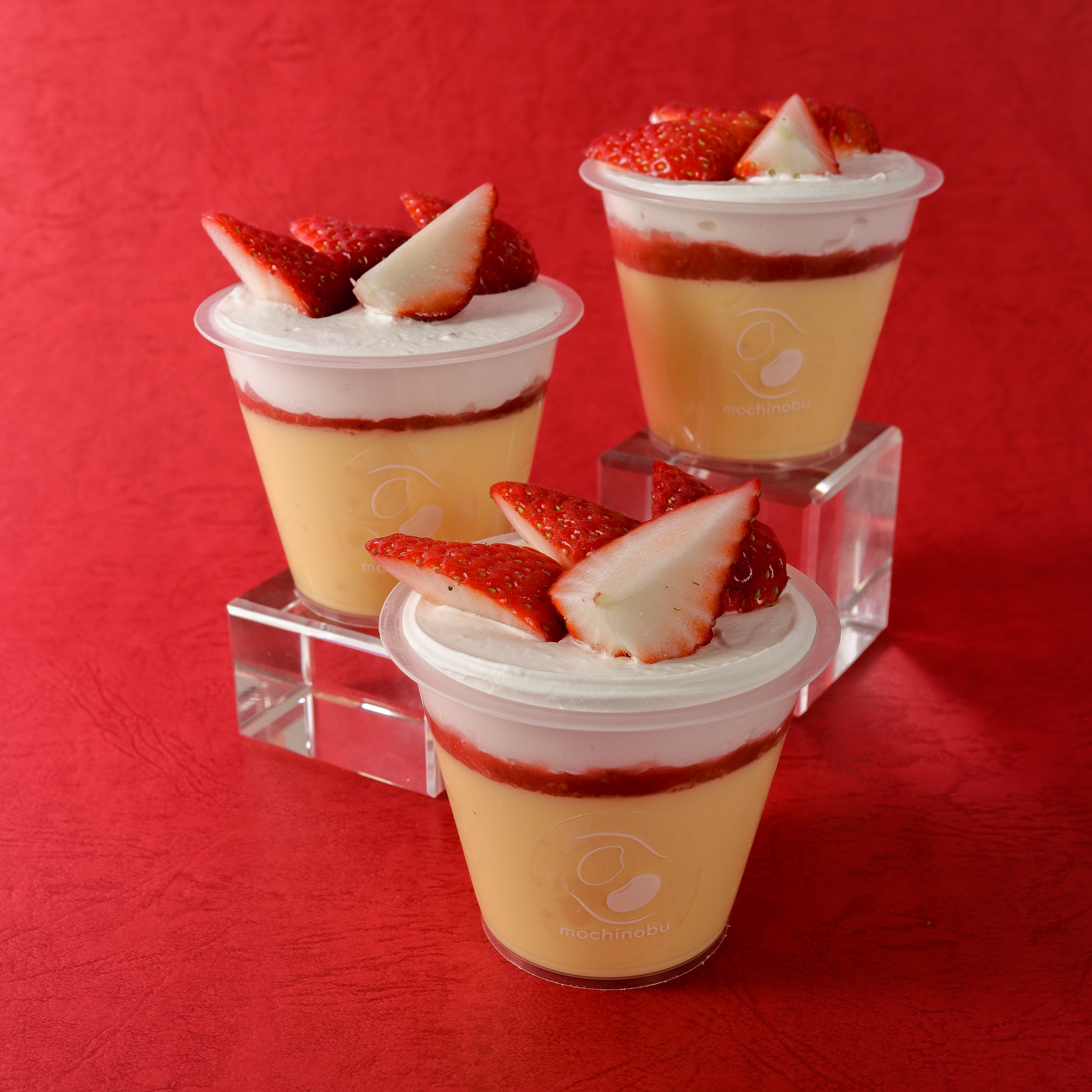 いちごぷりん 店頭受取限定]いちごプリン｜御菓子処 餅信